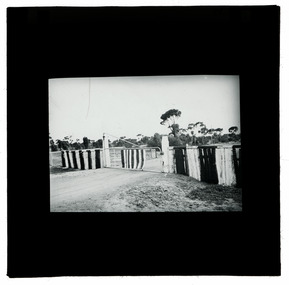 Photograph - Rural Property Entrance, J W Allen, 1900 - 1940