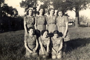 Photograph - Women's Basketball Team, Albion Mill, 1941