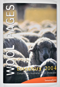 Book - Wool Pages: A Directory of the Sheep and Wool Industry, Eighth Edition, The Australian Wool Showcase Inc, 2004
