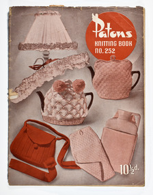 Book - Patons Knitting Book No. 252, Patons and Baldwins, c. 1950s