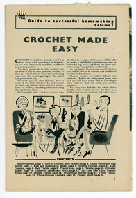 Booklet - Guide to Successful Homemaking Vol. 2, Odhams Press Ltd, 1961