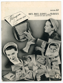 Book - Paragon Knitting Book, Book 67, Paragon Art Needlecraft, c.1950s