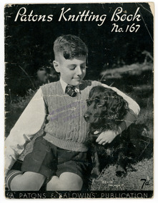 Book - Patons Knitting Book No. 167, Patons and Baldwins, c.1950s