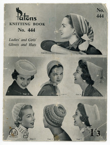 Book - Patons Knitting Book No. 444, Patons and Baldwins, c.1950s