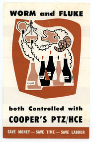 Archive - Worm and Fluke, both Controlled with COOPER’s PTZ/HCE, William Cooper & Nephews (Australia) Pty. Ltd, 1950s