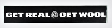 Ephemera - Woolmark Sticker, The Woolmark Company