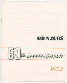 Document - Grazcos Annual Report, 1978