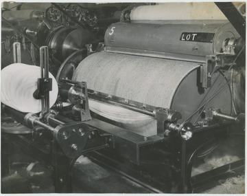 Photograph - Carding Machine, 1960s