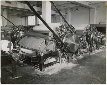 Photograph - Carding Machine, 1960s