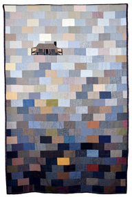 Textile - Quilt, Judy Turner, The Fading Dream of Australian Home Ownership, 1989