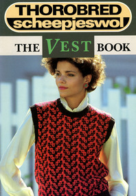 Book - Pattern Book, Thorobred Scheepjeswol The Vest Book, Thorobred Scheepjeswol Pty. Ltd, 1980s