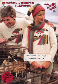 Book - Pattern Book, Patons Knitting Book, No.698, Patons and Baldwins, 1980s