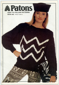 Book - Pattern Book, Patons Knitting Book, No.802, Patons and Baldwins, 1980s