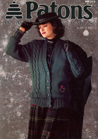 Book - Pattern Book, Patons Knitting Book, No.894, Patons and Baldwins, 1990s