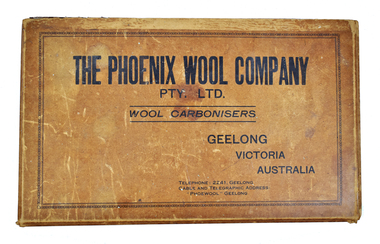 Container - Display Case, Phoenix Wool Company Pty Ltd, 1950-1955