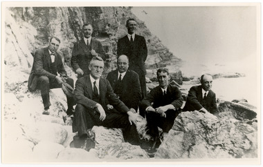 Photograph - Group Portrait, Hobart