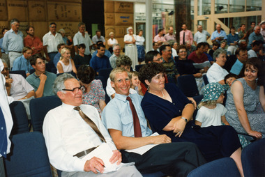 Photograph - Appledore Family, Growers Gallery, National Wool Centre, Geelong, 11 January 1995
