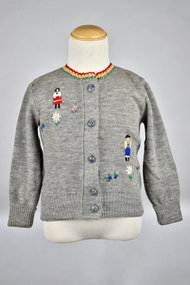 Textile - Children's Cardigan, Kathryn Knitwear, c.1965