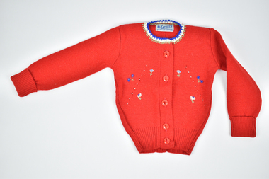 Textile - Children's Cardigan, Kathryn Knitwear, c.1965