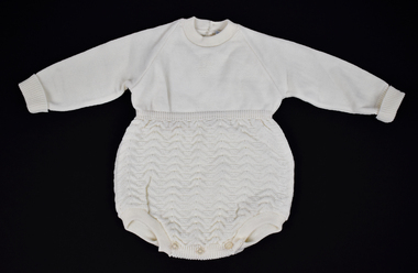 Textile - Baby Romper Suit, Kathryn Knitwear, c.1960