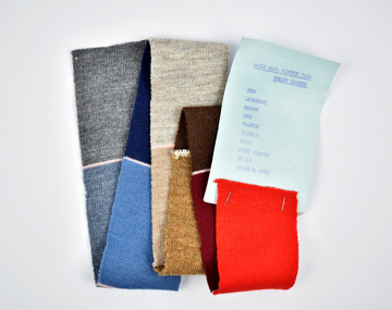 Textile - Fabric Sample, Kathryn Knitwear, 1980