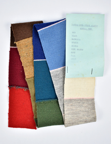 Textile - Fabric Sample, Kathryn Knitwear, 1980