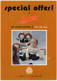Pamphlet - Mail Order Pamphlet, Kathryn Knitwear et al, 1972