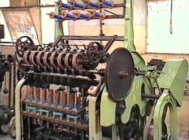 Film - Cap Spinning and Wool Scouring Machine, Sound Design Studios and Digital Arts, Melbourne, 1988