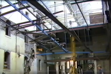 Film - Building Renovation Works, National Wool Centre, 1987-1988