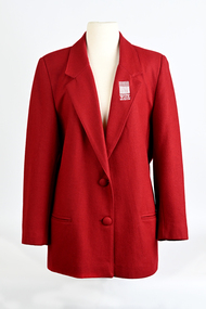 Textile - Red Woollen Jacket, Sabena, 2000s