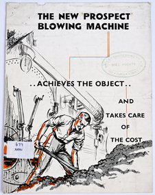 Pamphlet - The New "Prospect" Blowing Machine, J Charlesworth