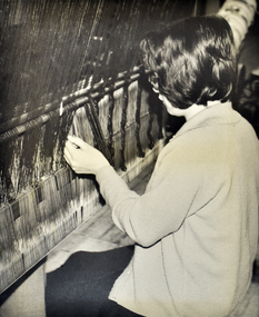 Photograph - Loom, Returned Sailors and Soldiers Mill, Norm Holroyd, 1960's - 1970's