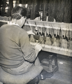 Photograph - Loom, Returned Sailors and Soldiers Mill, Norm Holroyd, 1960's - 1970's