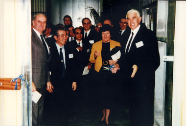 Photograph - Opening Day, Port Phillip Topmaking, 18 June 1990