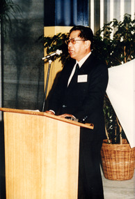 Photograph - Opening Ceremony, Port Phillip Topmaking, 18 June 1990