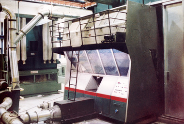 Photograph - Automatic Card Feeding, Port Phillip Topmaking, 1990