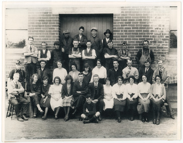 Photograph - Staff Portrait, Port Phillip Mills, 1923