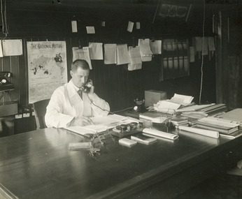 Photograph - W. G. Stanley, Managing Director, Port Phillip Mills, 1950s