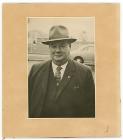 Photograph - W. H. Hollow, Secretary, Port Phillip Mills, 1962-1963