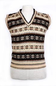 Textile - Fair Isle Vest, 1951-1952
