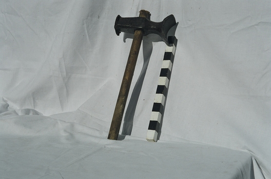 Swaging Hammer has conical head which can be used to shape or deform metal.