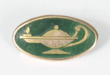 Badge, Sister Mary Thomas College of Nusing Badge, 1940