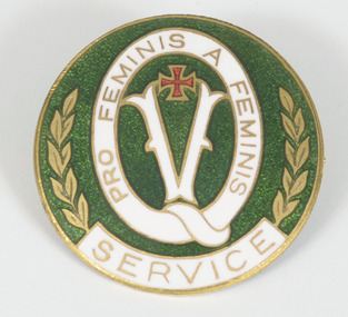 Badge, Sister Mary Thomas' Long service badge