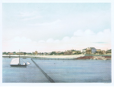 Photograph - Photograph of artwork, Ch.Troedel, St Kilda 1864, 1864