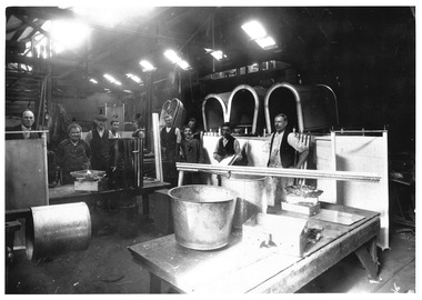 Photograph - Industrial, Barge, Galliers & Klaerr Iron and Brass Foundry, c.1925