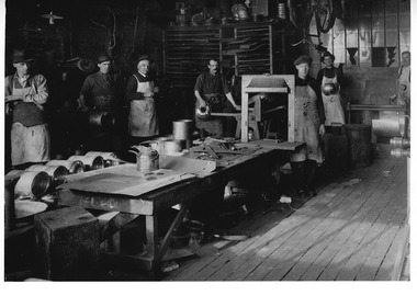 Photograph - Industrial, Barge, Galliers & Klaerr Iron and Brass Foundry, 1925
