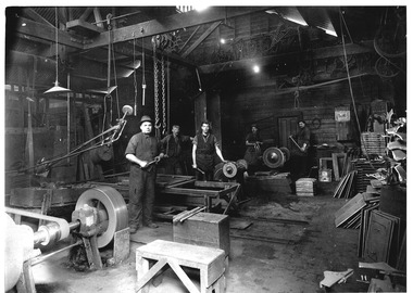 Photograph - Industrial, Barge, Galliers & Klaerr Iron and Brass Foundry, 1925