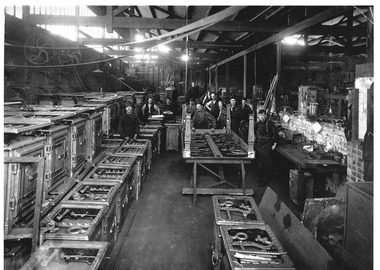 Photograph - Industrial, Barge, Galliers & Klaerr Iron and Brass Foundry, 1925