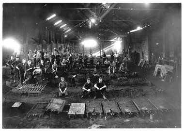 Photograph - Industrial, Barge, Galliers & Klaerr Iron and Brass Foundry, 1925