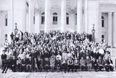 Photograph - Group portrait, City of St Kilda councillors and staff, 8 June 1994